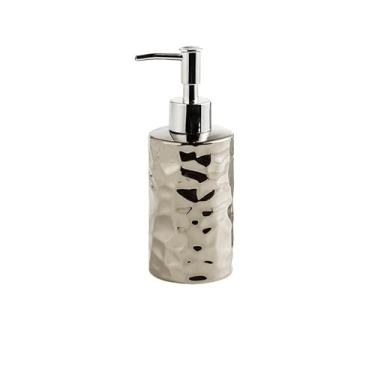 Imagem de Dispensador de sabão líquido para dispensador de sabão de cozinha, garrafa dispensadora de cerâmica, garrafa de imprensa de hotel, clube, xampu, gel de banho, sabonete de mão, condicionador