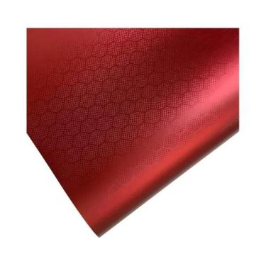 Imagem de Adesivos Autoadesivos Vermelhos Para Carro, Envelopamento Em Vinil Pre