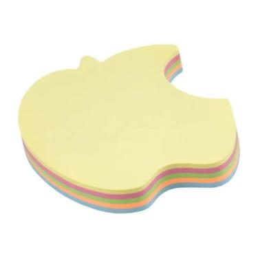 Imagem de Bloco De Anotações 70x70mm Maçã Tom Pastel 100 Folhas - BRW