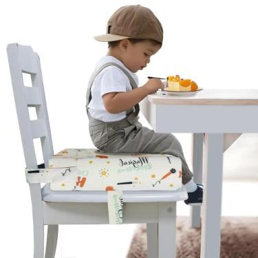 Imagem de Alças ajustáveis de espuma Toddler Booster Seat Funcority de 10 cm