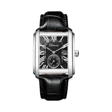 Imagem de Relógio De Pulso Masculino À Prova d'Água Com Pulseira De Couro CHENXI