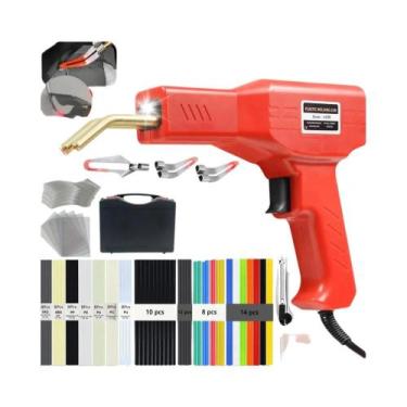 Imagem de Soldador De Plástico 220W 50W 2 Em 1, Grampeador Quente, Kit De Repara