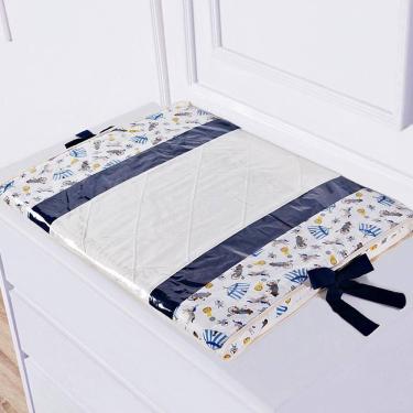 Imagem de Trocador De Cômoda Fraldas Circus Azul Marinho