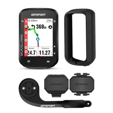 Imagem de iGPSPORT Computador De Bicicleta Bsc200S Com Gps, Navegação Rotas Sem Fio, Tela 2,4'', Bluetooth Ant+, À Prova D'Água Ipx7 (Pacote)