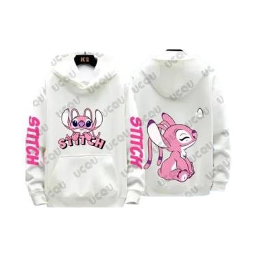 Imagem de Moletom Unissex Oversized Com Estampa Do Personagem Disney Stitch, Cas