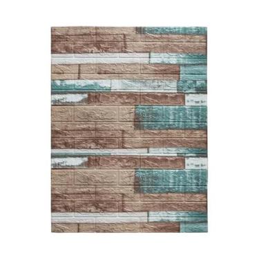 Imagem de Painéis De Parede Com Padrão De Tijolo 3D, 70cm X 1m, Papel De Parede 