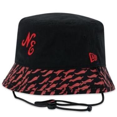 Imagem de Chapéu New Era Bucket Dupla Face X Chilli Beans Preto-Masculino
