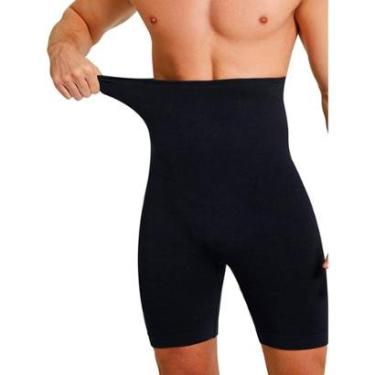 Imagem de Short Esportivo Legging Masculino Cós Alto Academia-Masculino