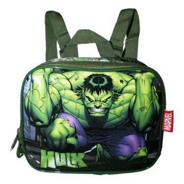 Imagem de Lancheira Térmica Infantil Hulk Vingadores Filme Meninos  - Luxcel, LA