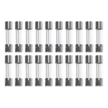 Imagem de 20 Fusível Vidro 6a 250v 5x20mm Nobreak Filtro De Linha 6v - Original