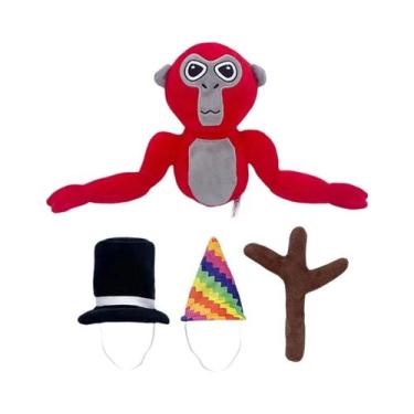 Imagem de Brinquedo De Pelúcia Gorila Fofo De 20cm, Almofada De Desenho Animado 