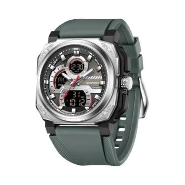 Imagem de Relógio Esportivo Digital Masculino Militar À Prova d'Água SANDA 3356 