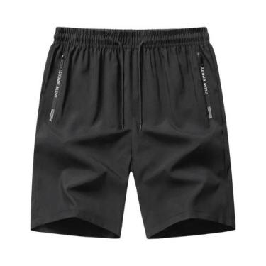 Imagem de Shorts Masculinos De Secagem Rápida E Respiráveis Para Verão, Corrida,