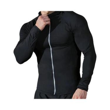 Imagem de Jaqueta Com Capuz De Alta Elasticidade Para Homens, Vestuário Casual P