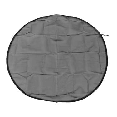 Imagem de Capa de rede para barril de chuva, malha de poliéster com cordão, coletor de água, protetor de tanque para quintal, jardim, barris de chuva, 95cm, 37,4 polegadas