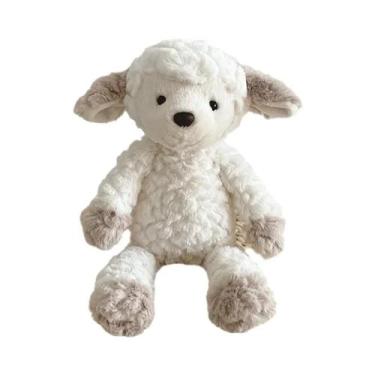 Imagem de Brinquedo De Pelúcia Macio E Fofo De Ovelha De 35cm, Boneca De Cordeir