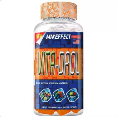 Imagem de Vita-Drol Multivitamínico Importado Ultra Completo Maxeffect