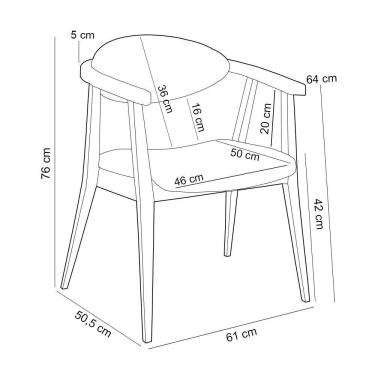 Imagem de Poltrona Cecília Facto Verde Musgo