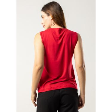 Imagem de Regata Viscolycra Pau a Pique Básica Vermelho