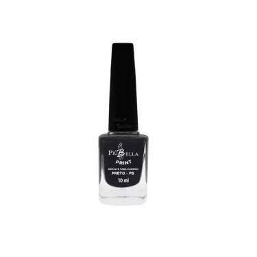 Imagem de Esmalte Print Preto Piu Bella 10ML