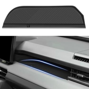 Imagem de Treesiche Bandeja organizadora de porta-luvas de carro serve para RAV4 2026, bandeja divisória de porta-luvas para RAV4 2026, organizador de console central acessórios de armazenamento de silicone