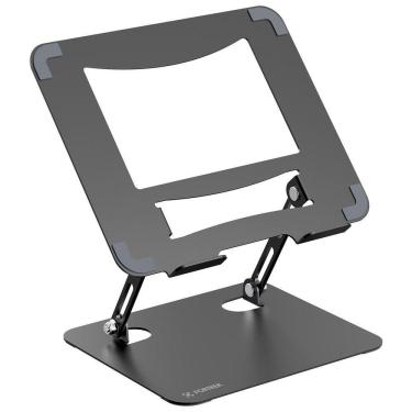 Imagem de Suporte Para Notebook E Tablet Articulado Fortrek Sn30, Altura Ajustável, Dobrável, Ergonomico - 85750