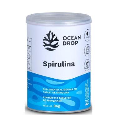 Imagem de Spirulina 240 tabletes Ocean Drop-Unissex