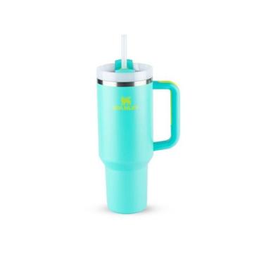 Imagem de Copo com Canudo Stanley Quencher 2.0 Tropical Teal 1,180 Litros