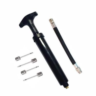 Imagem de Bomba de Ar Dupla Ação p/Encher Bola c/4 Bicos ys38081