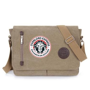 Imagem de Bolsa Messenger Lords Of Undeads em tela de anime 35x12x26cm - Yiweisa