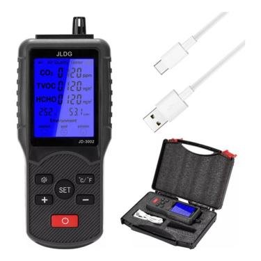 Imagem de Medidor Multi Qualidade Do Ar Co2 Umidade Temperatura Tvoc