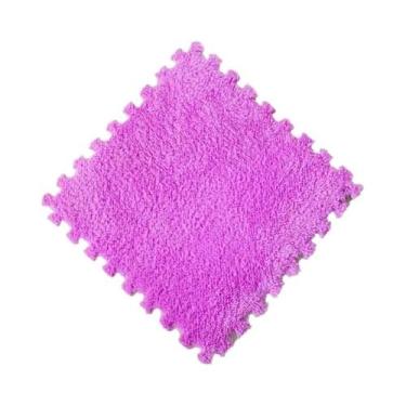 Imagem de Tapete De Brincar Infantil De Pelúcia Macia 30x30CM, Tapete De Exercíc