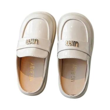 Imagem de Sandálias De Couro Para Meninas, Elegantes E Confortáveis, Estilo Prin