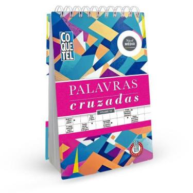 Imagem de Livro De Passatempos Coquetel Palavras Cruzadas Nível Médio Vol. 18 Ca