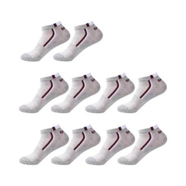 Imagem de Meias Masculinas Antiderrapantes E Respiráveis, 5 Pares, Estampa Em Bl