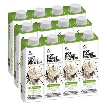 Imagem de Kit c/ 12und NOT SHAKE Protein Baunilha c/ Coco 250ml - NotCo