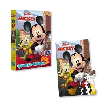 Imagem de Quebra cabeça 60 pecas mickey (8000) - toyster