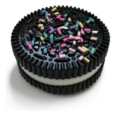 Imagem de Brinquedo Squishy Bolacha Biscoito Taba De Apertar Alivio De Estresse 