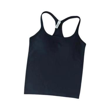 Imagem de Sutiã Esportivo Feminino À Prova De Choque, Acolchoado, Para Ioga, Pil