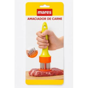 Imagem de Amaciador de Carne MA-8287 Mares  21 Agulhas Inox para Maciez e Sabor 