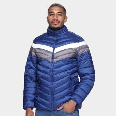 Imagem de Jaqueta Broken Rules Nylon Masculina, Azul, G