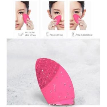 Imagem de Esponja Massageadora Elétrica Limpeza Facial Skincare-Unissex