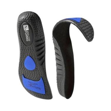 Imagem de Palmilhas Esportivas Elásticas Para Corrida Com Suporte De Arco, Absor