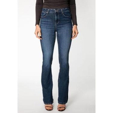 Imagem de Calça Jeans Bootcut Azul Escuro-Feminino
