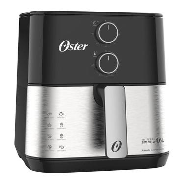 Imagem de Fritadeira Elétrica Air Fryer Oster OFRT520 4,6L Preta - 127V