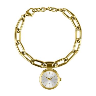 Imagem de Pulseira Relógio Lince Feminino Ref: Lrg4875l24 S1kx Dourado