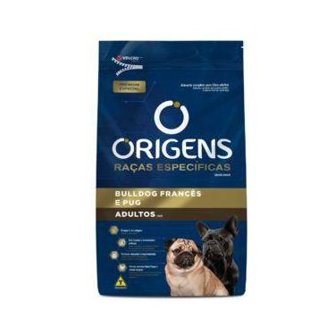 Imagem de Racao origens pug ad 1kg para caes, AZUL, 1