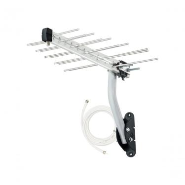 Imagem de Antena Externa para TV Aquário LU-20 Plus para Recepção de Sinal Digital HDTV e UHF com...