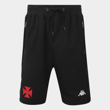 Imagem de Bermuda Moletom Kappa Vasco Masculina-Masculino