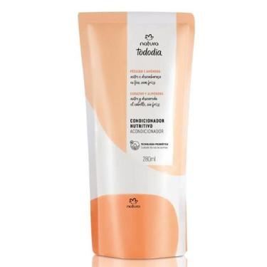 Imagem de Refil Condicionador Natura TodoDia Nutrição Pêssego e Amêndoas 300ml